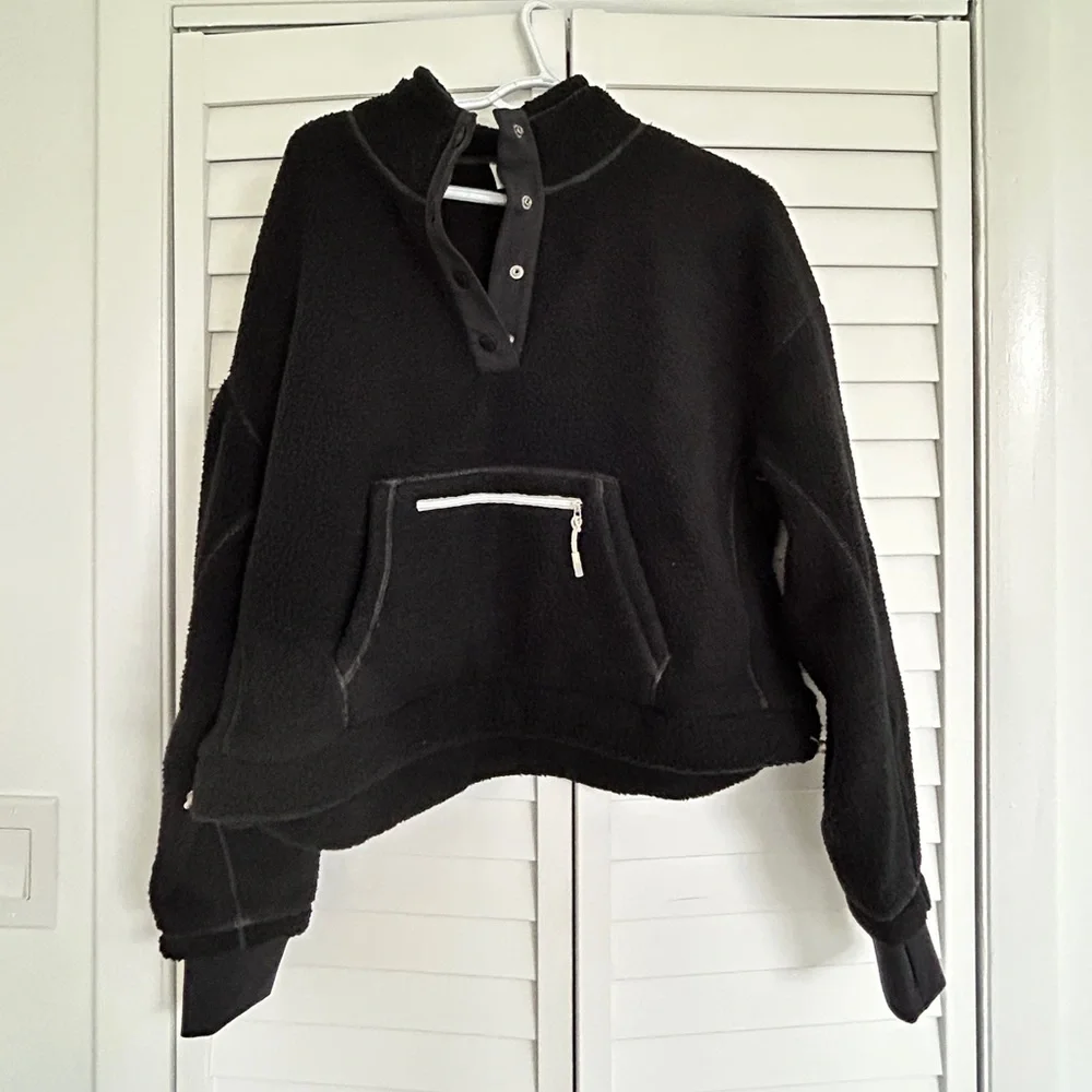 Gymshark PAUSE BORG PULLOVER - Picture 2 of 4